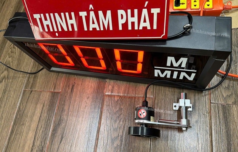 đo độ dài bằng encoder cao su
